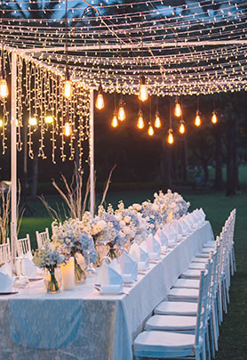 长桌婚礼布置299