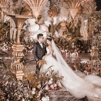 为了这一片梦不落雨林,他们把大象搬到了婚礼现场!