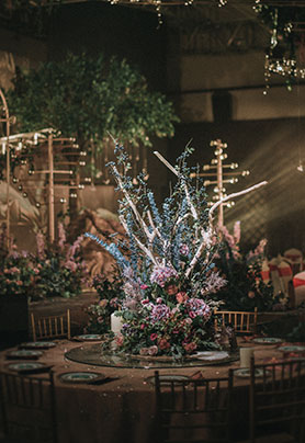 圆桌婚礼布置548