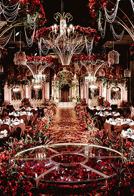 球星刘震理婚礼