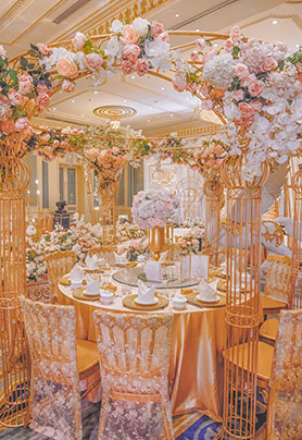 圆桌婚礼布置553