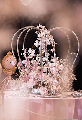 圆桌婚礼布置567