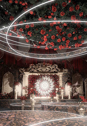 学员作品《欧式宫廷风》