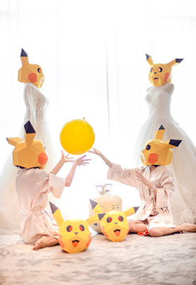 皮卡丘 & 小黄鸭