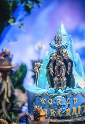 魔兽主题婚礼甜品台