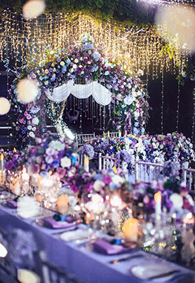 浅黄深紫，破茧如蝶 (晚宴篇）