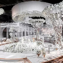 360度沉浸式体验的“仙境”婚礼,美到窒息!