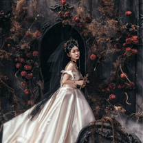 真实婚礼 | 你敢吗？来一场向死而生的暗黑系墓地婚礼