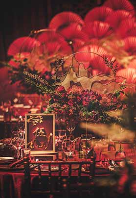 圆桌婚礼布置577