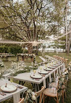 长桌婚礼布置319