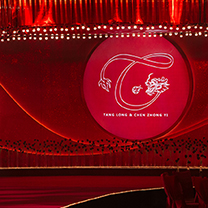 真实婚礼 | 来源于“瓢虫”的婚礼灵感，他们用红色缔造一场摩登之恋