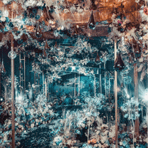 真实婚礼 | 一个舞台，两种效果—— 银河彼端，为你带来浪漫派的感受