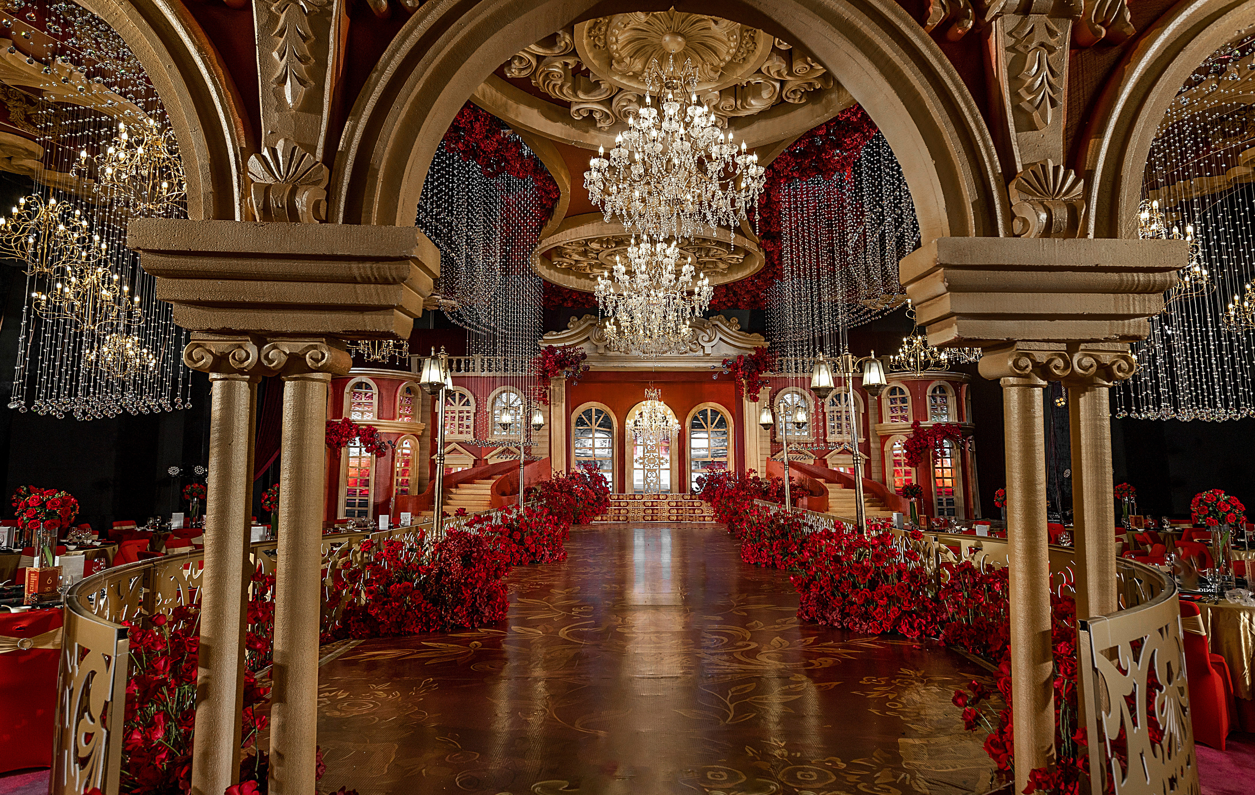 十八世纪的古堡