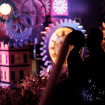 蒸汽、齿轮、篮球这样炫酷浪漫的工业风婚礼你见过吗？