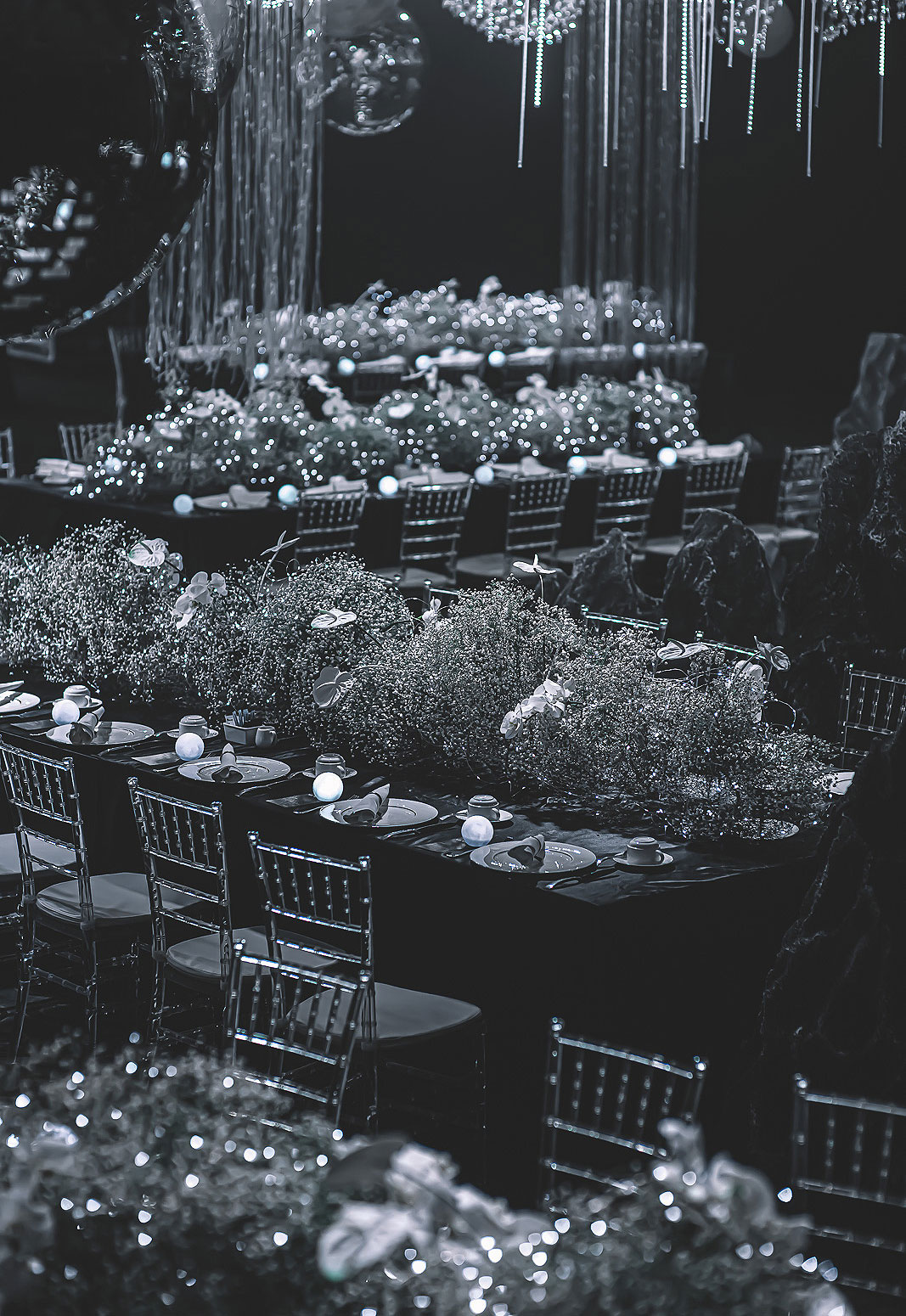 长桌婚礼布置348