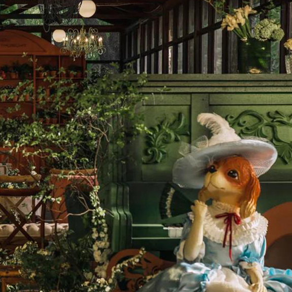 萌宠迎宾的晚宴婚礼：欢迎来到我们的家！