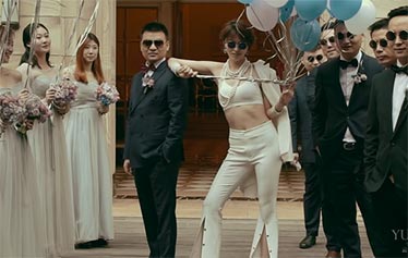 最帅的新娘，泪洒全场