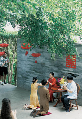 中式敬茶仪式感