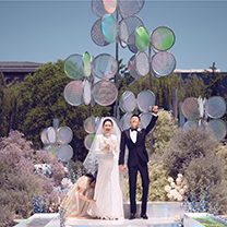 NASA圆梦计划 | 湖面上升起了太空站，一场超现实炫彩宇宙婚礼