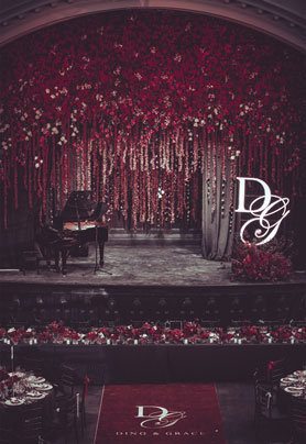 高级感十足的时尚婚礼