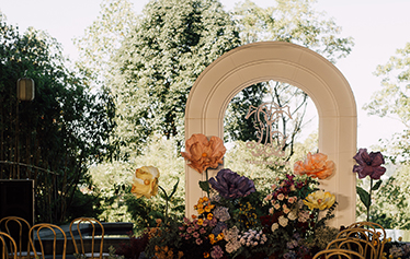 复古花园.Sunrise and sunset