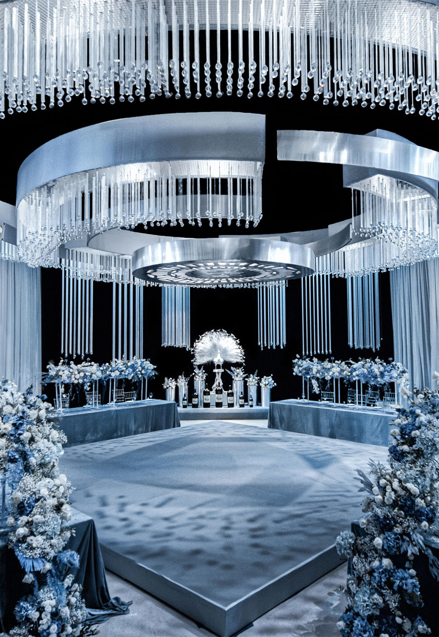 长桌婚礼布置345