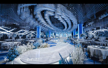 大竹婚礼堂蓝色