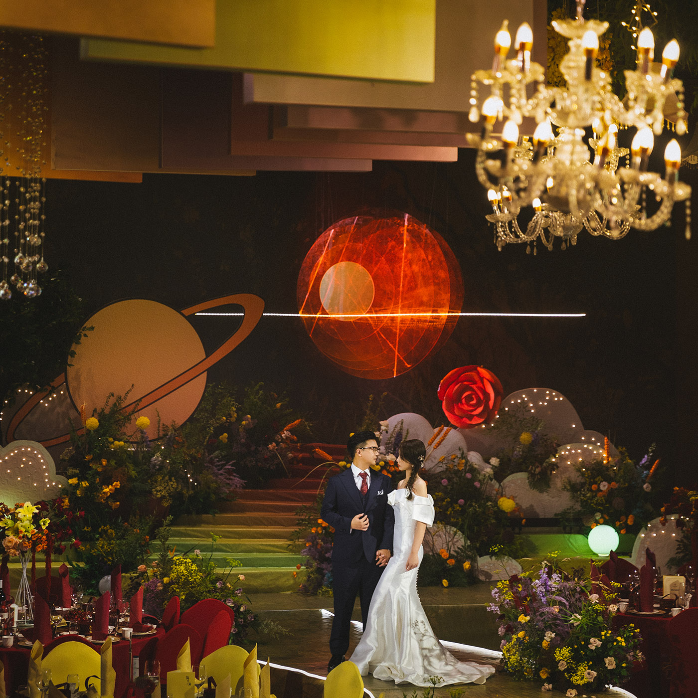 真实婚礼 | 第45次日落 | 日落山海，你的玫瑰会一直盛开