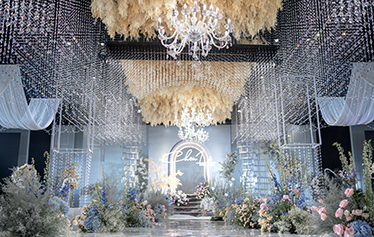 天青色水晶婚礼