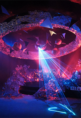 氛围感宇宙置景