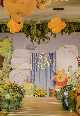 小熊维尼宝宝宴 你比蜜罐还甜