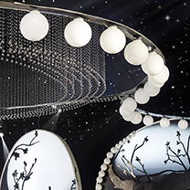 真实婚礼 | 「设计独白」白黑当道！星河旷野的全新演绎