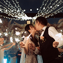 隐于闹市的“空中花园”婚礼,小众风格质感满满