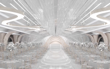 现代主题宴会厅