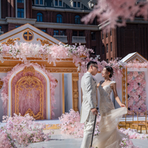 第一位为Lady Gaga 做设计的中国设计师,她的婚礼是什么样的呢?