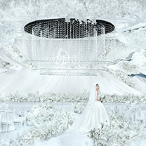 真实婚礼 |  他们用80万颗水晶，打造了一场高级感十足的浪漫婚礼~ 