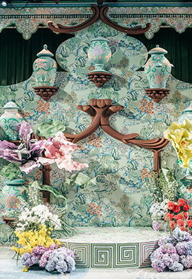 中式绿色宝宝宴