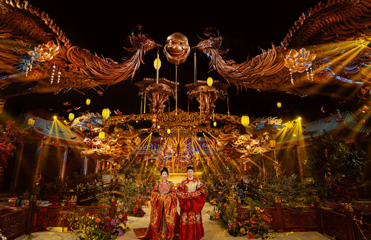 和璧珠联映碧霄