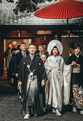 日本东京神前式婚礼