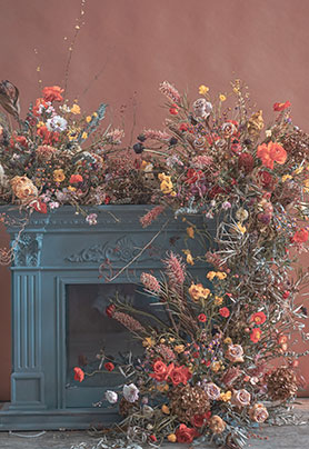 圆桌婚礼布置585