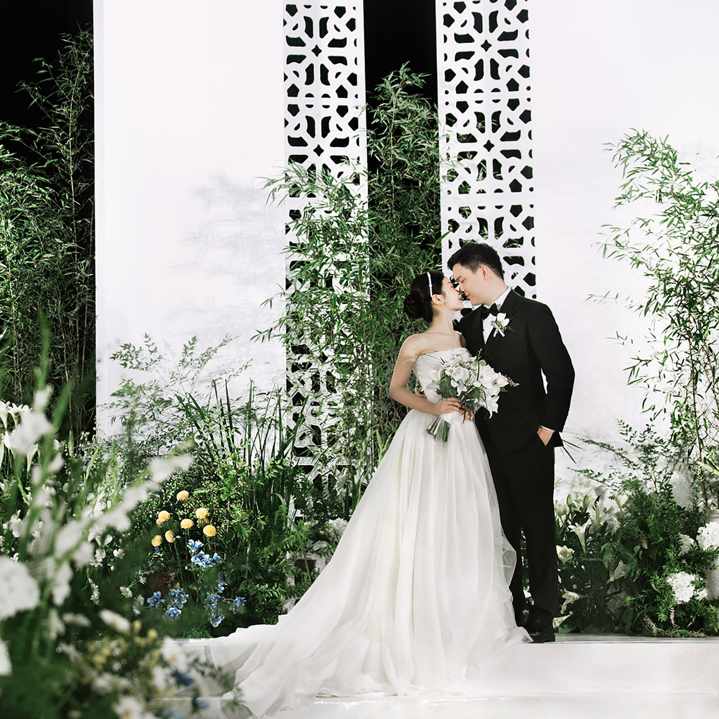 真实婚礼 | 一片春光在园林 | 清幽雅致的新中式婚礼