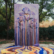 真实婚礼 | 千团毛线组成的婚礼 现场是一幅油画!