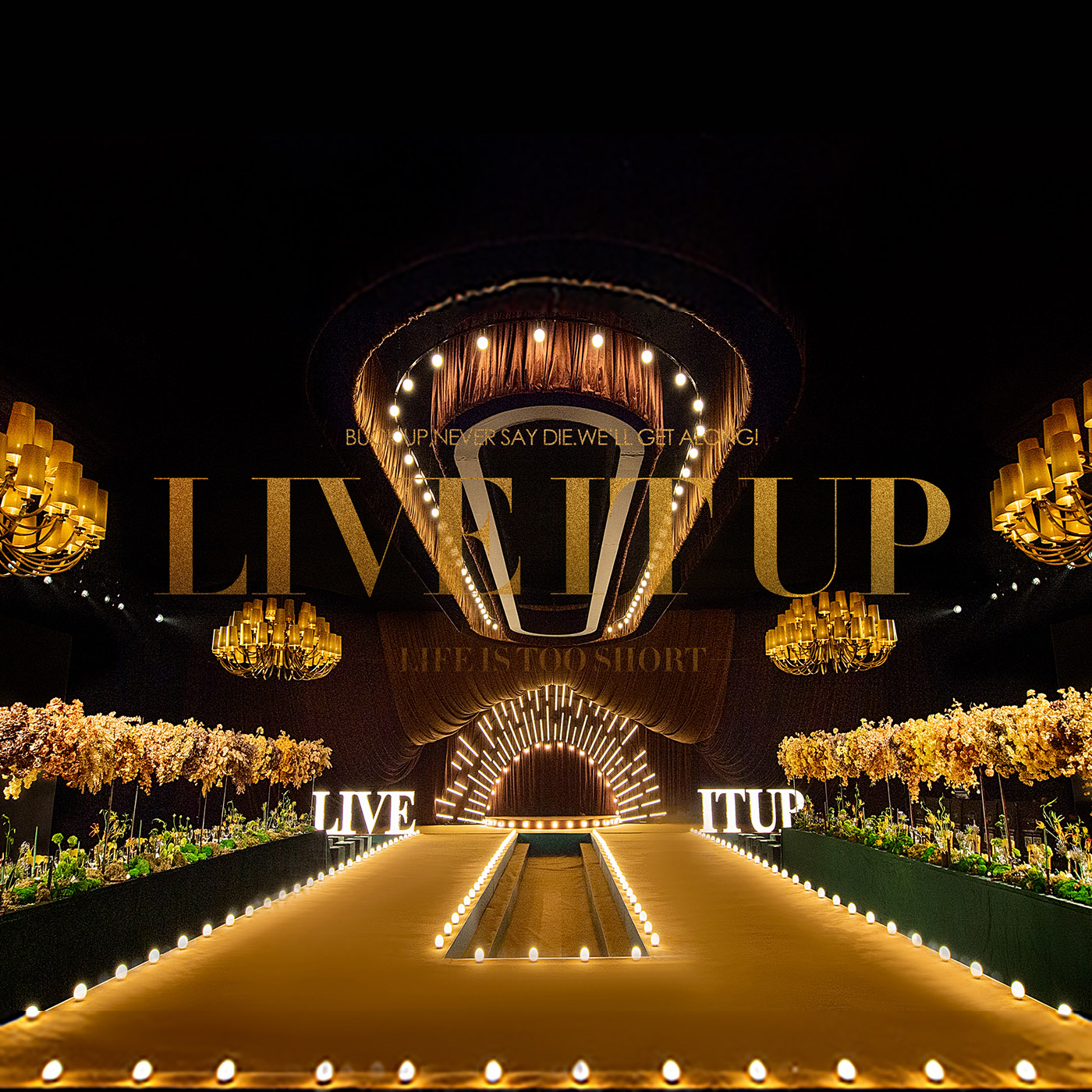 行业快报 | 「LIVE IT UP」婚礼秀 | 在摩登复古氛围中狂欢一场