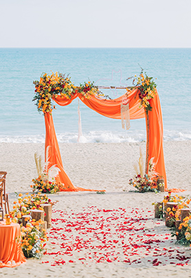 沙滩旅行婚礼