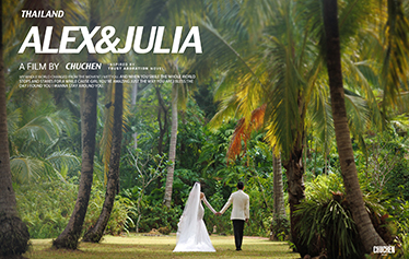 2024亚洲婚礼风尚影像节年度十大作品《ALEX&JULIA Krabi》