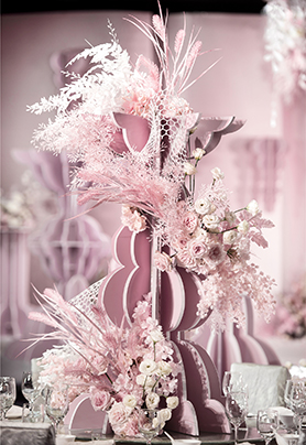 圆桌婚礼布置579