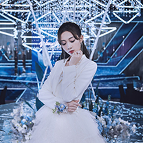 真实婚礼 | 一场属于「克莱因蓝」的浪漫,唤起强烈的心灵感受力