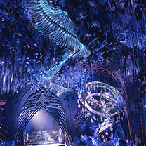 2019亚洲婚礼风尚盛典 |  皎月浴海中,融万物于爱,很多人说被这场宴会设计发布惊艳到了!