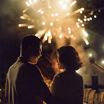 他们的20周年纪念日,以及喜庄婚礼的17年