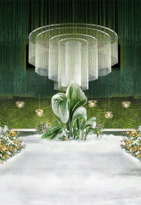 轻奢秀场风婚礼